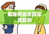 解除劳动合同的深度解析与探讨