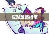 合同纠纷详解及应对策略指南