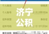 济宁公积金查询，便捷途径与管理应用解析