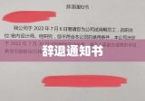 辞退通知书详解与相关事项处理指南