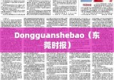 Dongguanshebao，独特社会现象的深度探究