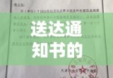 送达通知书的重要性与背后流程深度解析