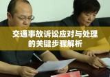 交通事故诉讼应对与处理的关键步骤解析