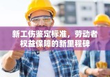 新工伤鉴定标准，劳动者权益保障的新里程碑