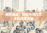 高仿国画，传统与现代艺术的完美交融