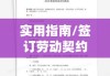 简单劳动合同范本解析与应用指南，实用指南助你轻松签订劳动契约