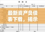 最新资产负债表下载，揭示企业财务状况的关键工具