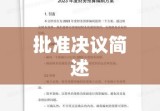 关于批准年度财务预算决议的说明及标题，年度财务预算获批准决议简述