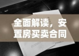 全面解读，安置房买卖合同范本详解