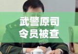 武警原司令员被查，深度解读背后的反思与警示