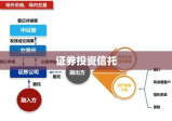 证券投资信托，内涵与外延解析