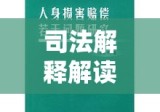 人身损害赔偿司法解释解读与应用指南