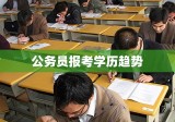 报考公务员的学历趋势、挑战及应对策略解析