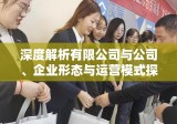 深度解析有限公司与公司、企业形态与运营模式探究