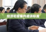 经济犯罪案件追诉标准深度解析