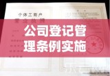 公司登记管理条例实施细则全面详解