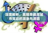 深度解析，离婚率最高城市背后的现象与原因