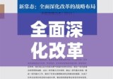 全面深化改革的重大决策与战略部署，解决重大问题的决定