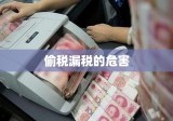 偷税漏税的危害、手段与应对之策揭秘