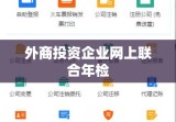 外商投资企业网上联合年检，便捷高效的企业管理新纪元