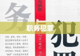 职务犯罪，定义、影响及防治策略探讨