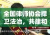 全国律师协会捍卫法治，共建和谐社会之声响起