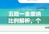 五险一金缴纳比例解析，个人与公司缴费比例详解