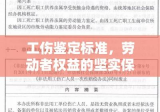 工伤鉴定标准，劳动者权益的坚实保障基石