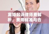 离婚起诉律师费解析，费用标准与合理支出攻略