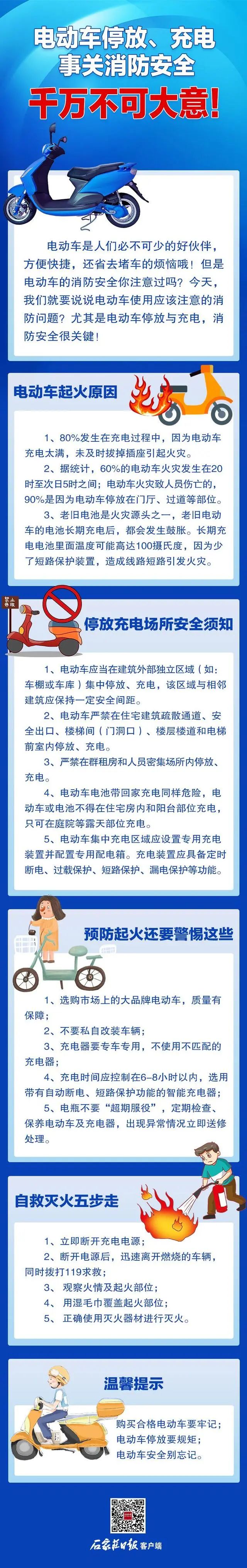 电动车停放、充电事关消防安全 千万不可大意！  第1张