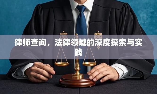 律师查询，法律领域的深度探索与实践  第1张