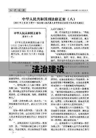 刑法修正案九司法解释，深化法治建设的必由之路  第1张