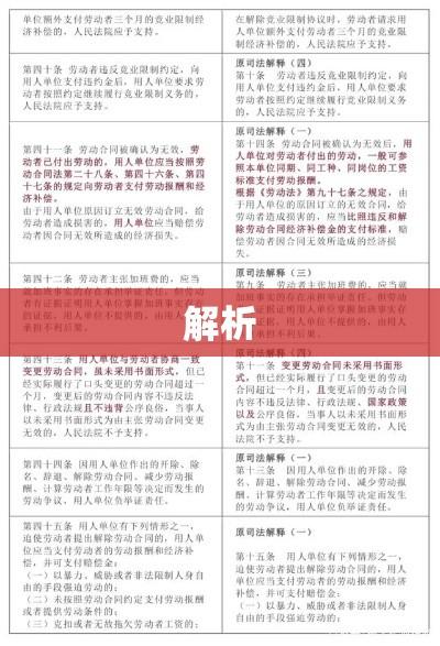 新劳动合同法全文深度解读与解析  第1张