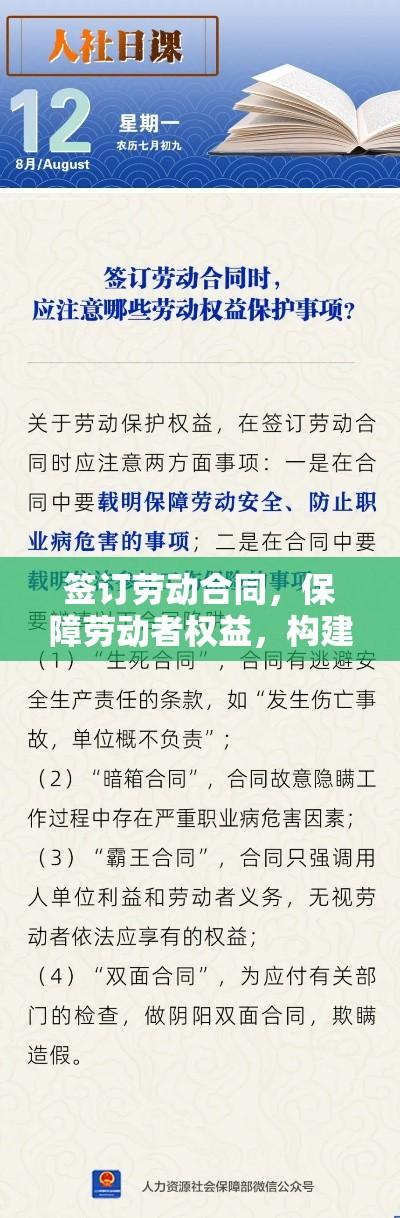 签订劳动合同，保障劳动者权益，构建和谐社会的关键步骤  第1张