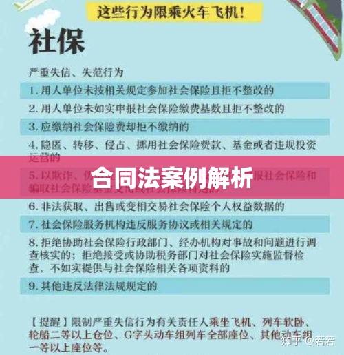 合同法案例解析，违约及救济措施探讨  第1张