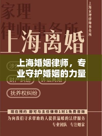 上海婚姻律师，专业守护婚姻的力量  第1张