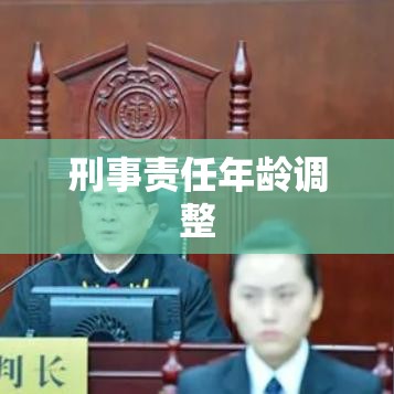 刑事责任年龄调整，社会进步与法治的双重考量  第1张