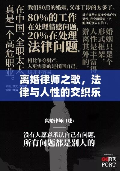 离婚律师之歌，法律与人性的交织乐章  第1张