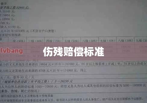 伤残赔偿标准详解，理解与实际应用指南  第1张