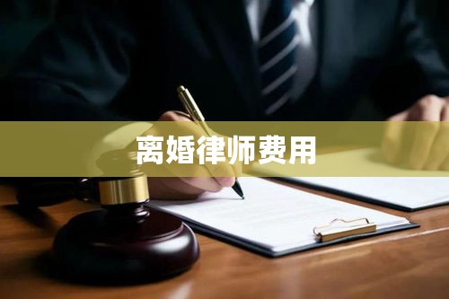 全面解析离婚律师费用计算因素与合理投入成本  第1张