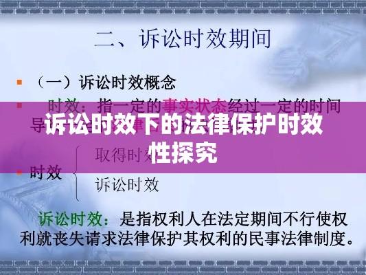 诉讼时效下的法律保护时效性探究  第1张