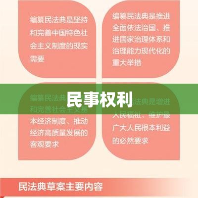 民事权利，概念、内涵与重要性的探讨  第1张