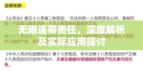 无限连带责任，深度解析及实际应用探讨  第1张