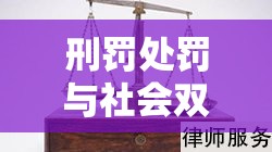 刑罚处罚，正义天平与社会双刃剑的探讨  第1张