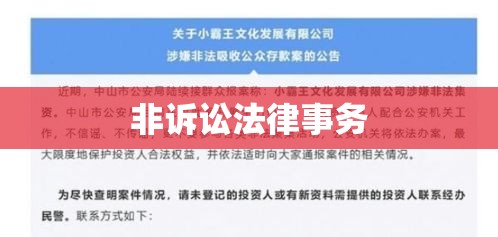 非诉讼法律事务，解决争议的新途径  第1张