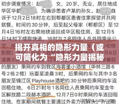 匿名举报信，揭开真相的隐形力量  第1张