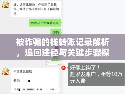 被诈骗的钱转账记录解析，追回途径与关键步骤探讨  第1张