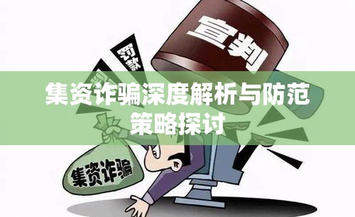 集资诈骗深度解析与防范策略探讨  第1张