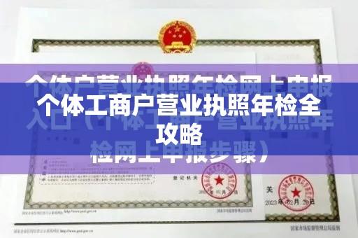 个体工商户营业执照年检全攻略，流程、注意事项及重要性解析  第1张