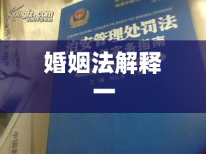 婚姻法解释一，深度解读与实务应用指南  第1张